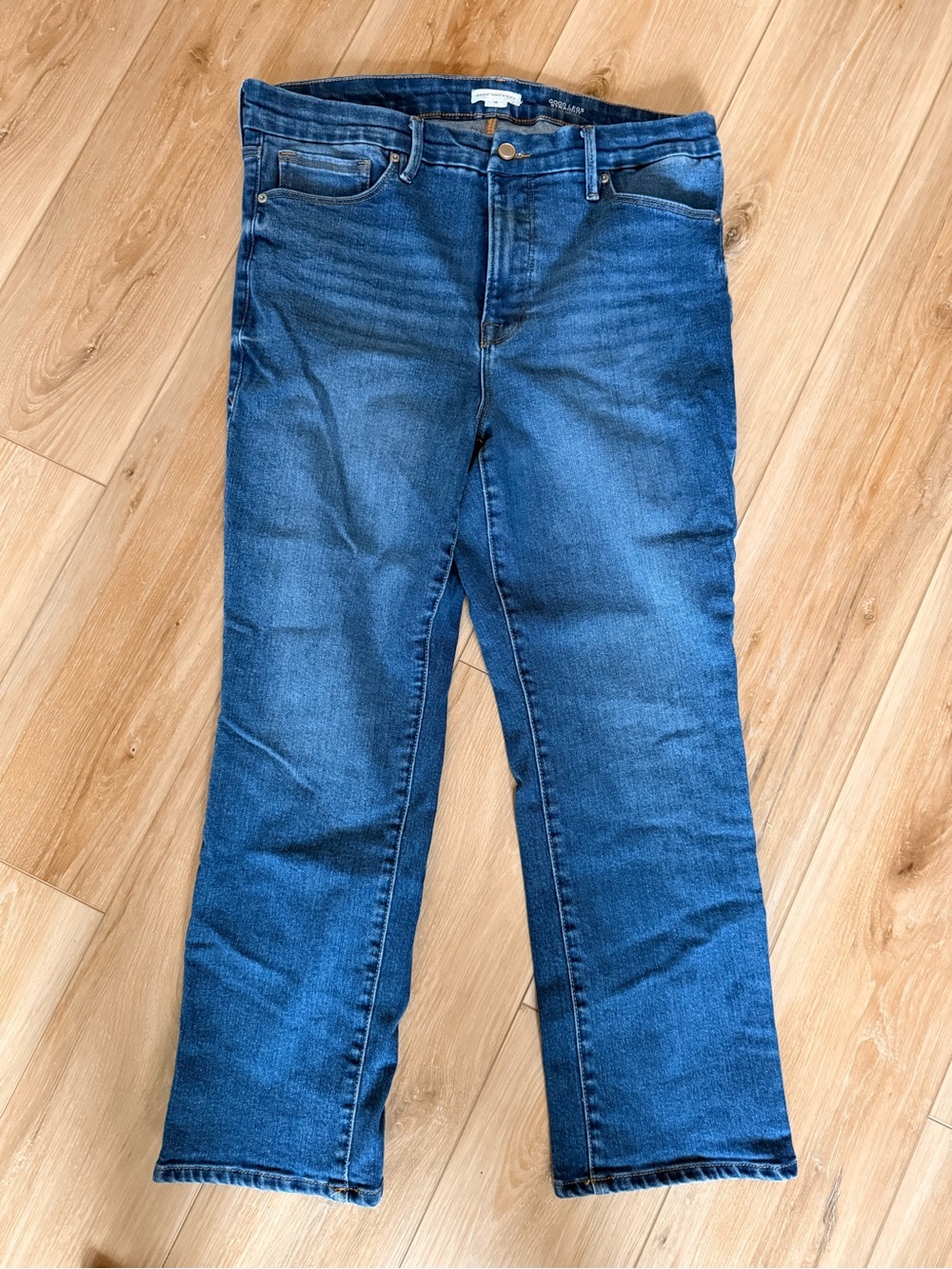 Good American - Good Legs Straight Compression Jeans Size 15 (see size chart)